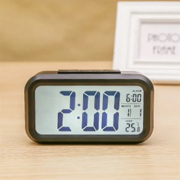 Smart Sensor Digital Alarm Clock with Night Light