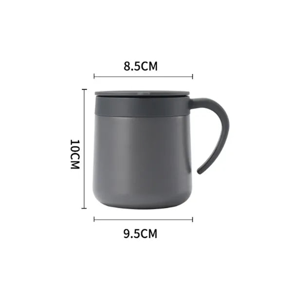 Stainless Steel Insulated Coffee Mug with Handle