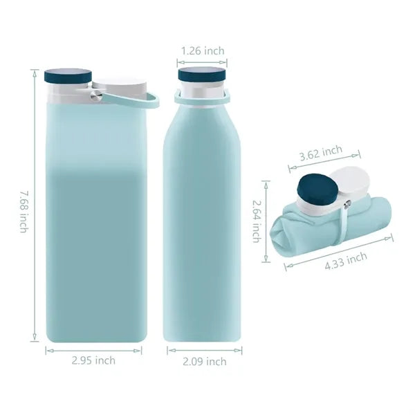 Portable Collapsible Silicone Water Bottle