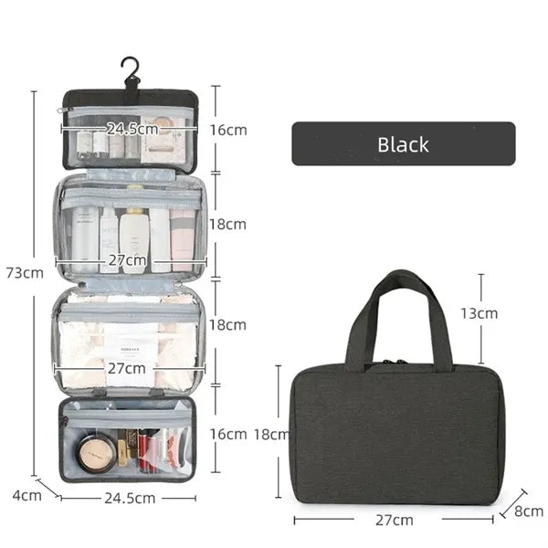 Hanging Toiletry Bag for Men Shower Organizer
