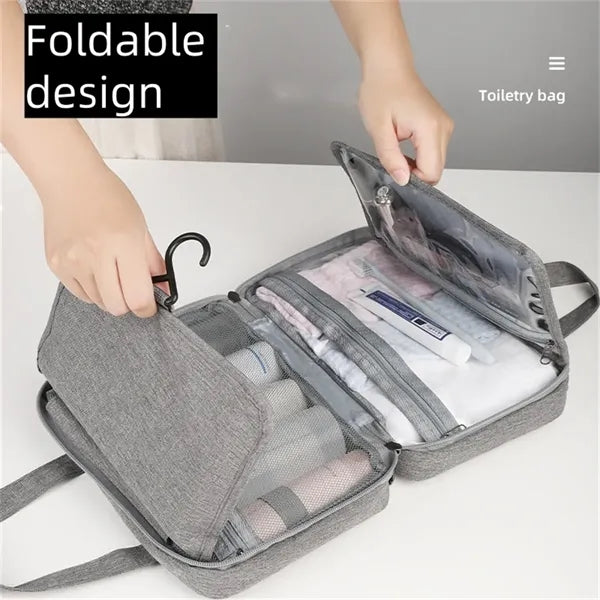 Hanging Toiletry Bag for Men Shower Organizer