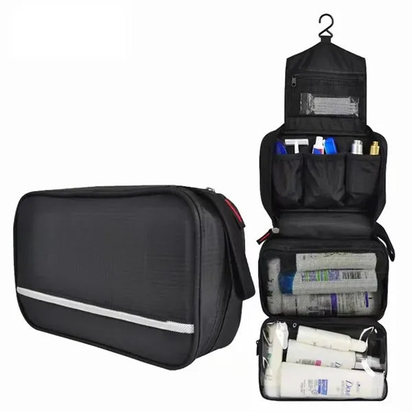 3 in 1 Hanging Compact Hygiene Bag with 4 Compartments
