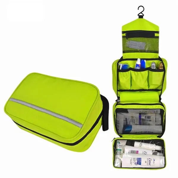 3 in 1 Hanging Compact Hygiene Bag with 4 Compartments