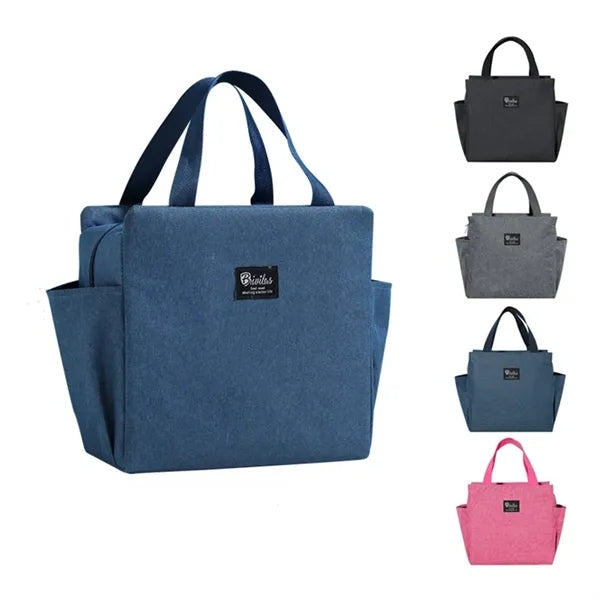 Insulated Cooler Bag with Side Pockets