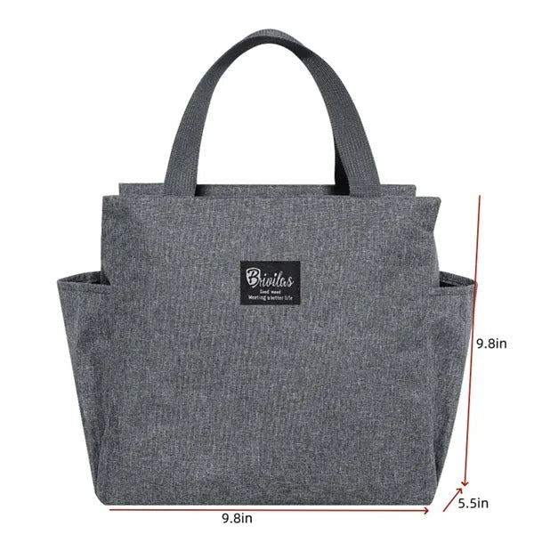 Insulated Cooler Bag with Side Pockets