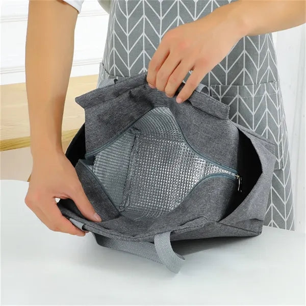 Insulated Cooler Bag with Side Pockets