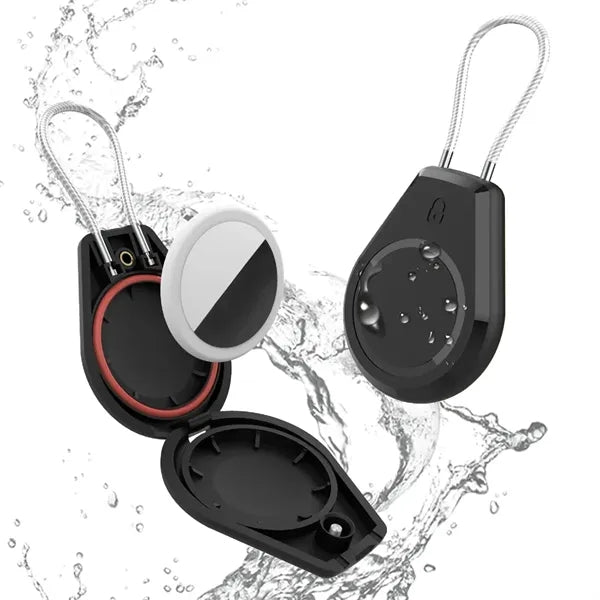 Waterproof AirTag Keychain Holder