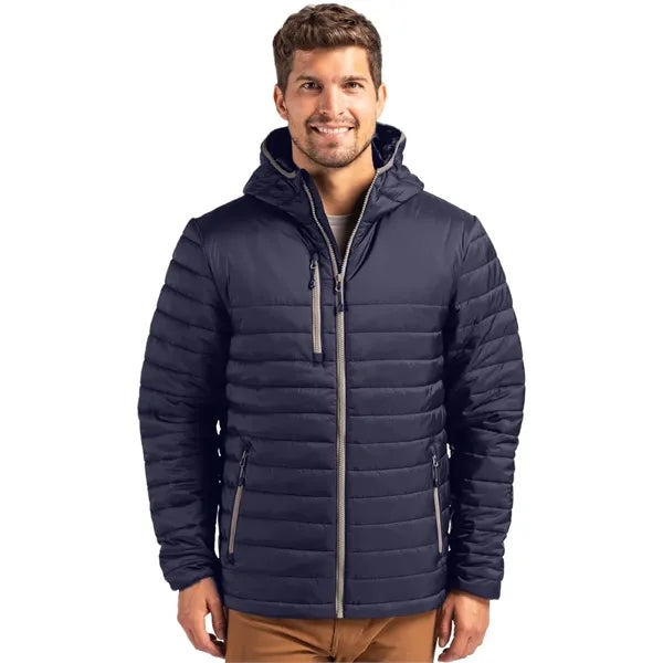 Clique Valhalla Recycled Insulated Puffer Mens Full Zip H...