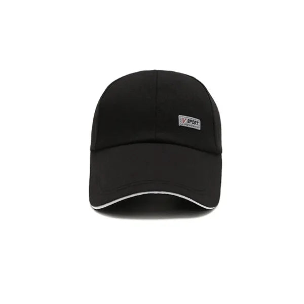 Wide-Brimmed Dome Baseball Cap