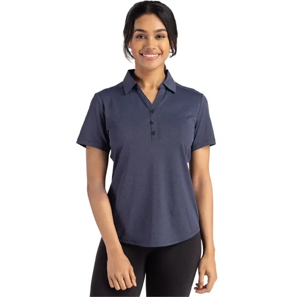 Cutter & Buck Forge Recycled Four-Way Stretch Womens Polo