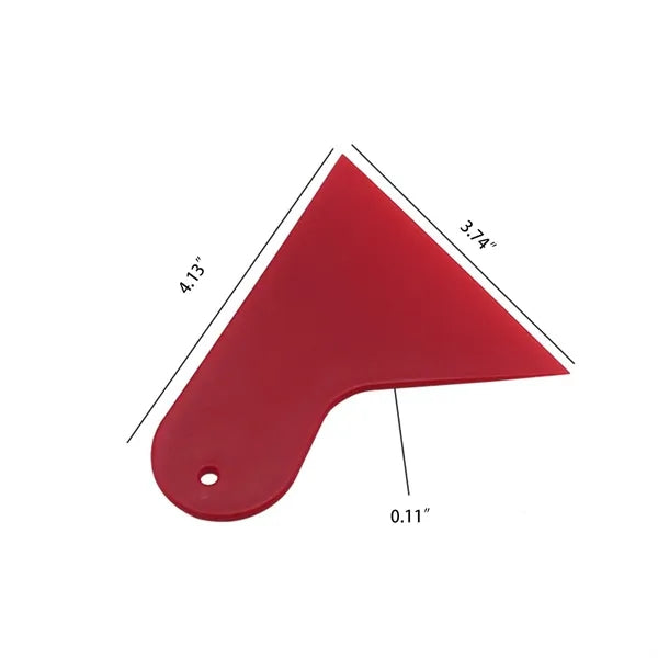 Multifunctional Small Triangle Scraper for Car Cleaning