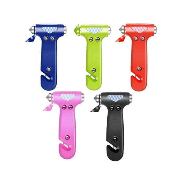 Emergency Car Window Breaker with Seatbelt Cutter