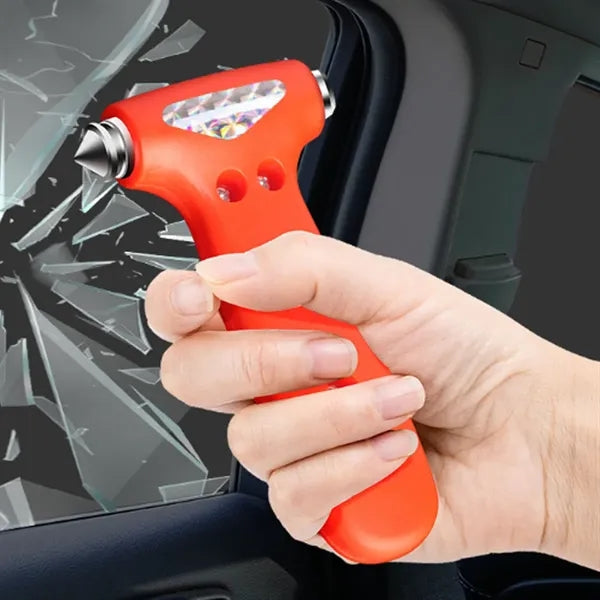 Emergency Car Window Breaker with Seatbelt Cutter