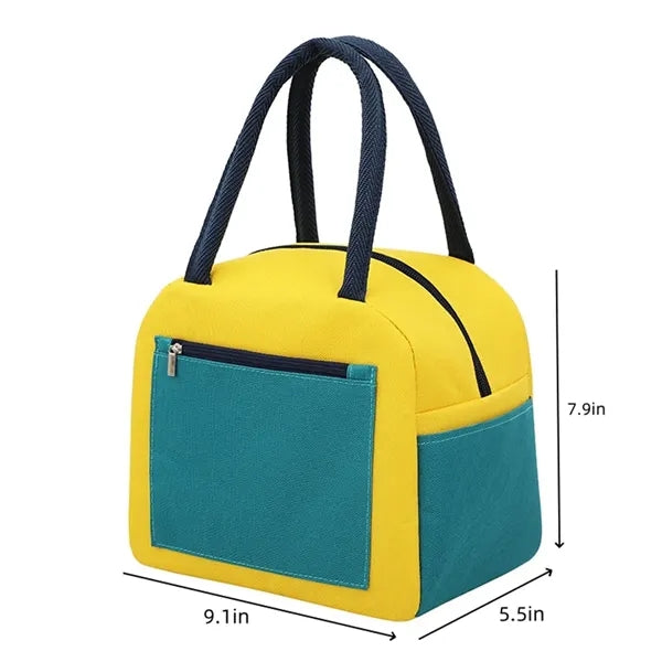 Color Lunch Box Tote Bag