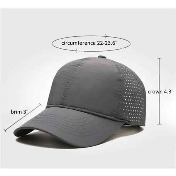 Quick Dry Unisex Mesh Baseball Cap