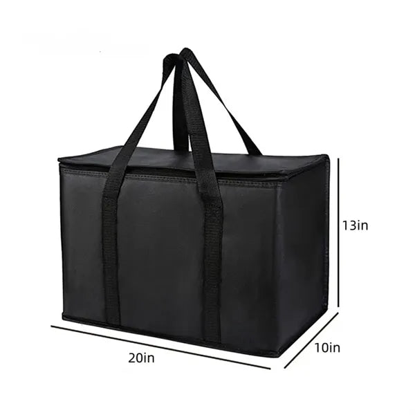 Insulated Cooler Bag and Food Warmer for Delivery