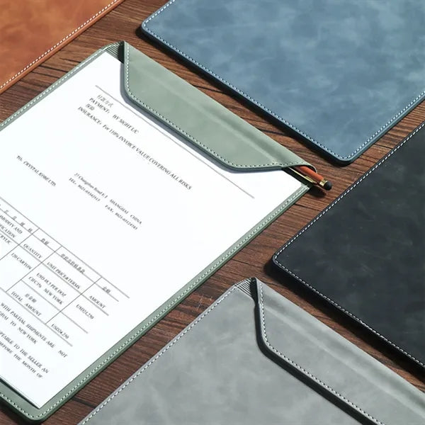 PU Leather A4 Clipboard For Meetings Presentations And Notes