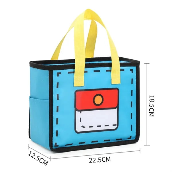 Dopamine Lunch Box Bag Cartoon Women Kids