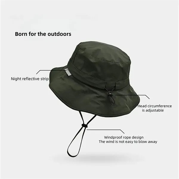 UPF50+ Unisex Summer Quick Dry Outdoor Fisherman Hat