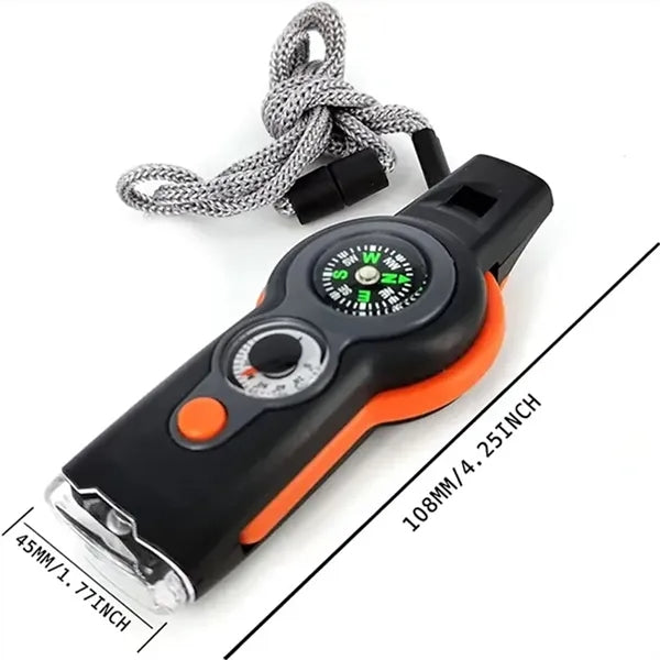 7 in 1 Emergency Survival Whistle