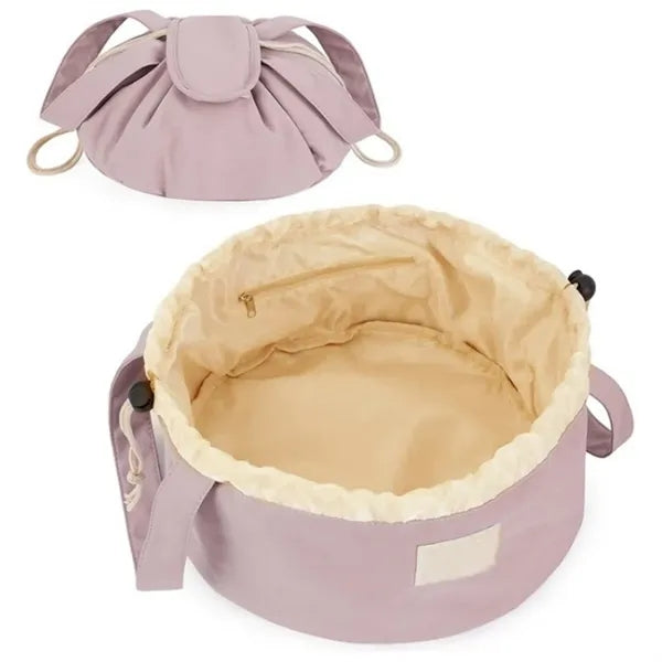 Drawstring Makeup Bag Large Cosmetic Organizer