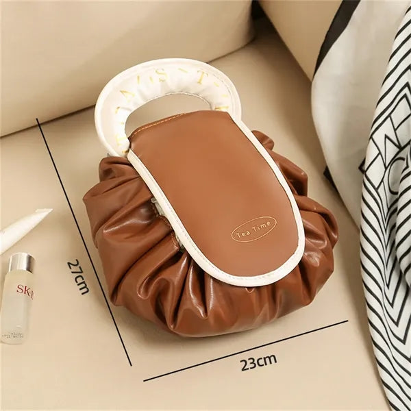 PU Drawstring Makeup Bag