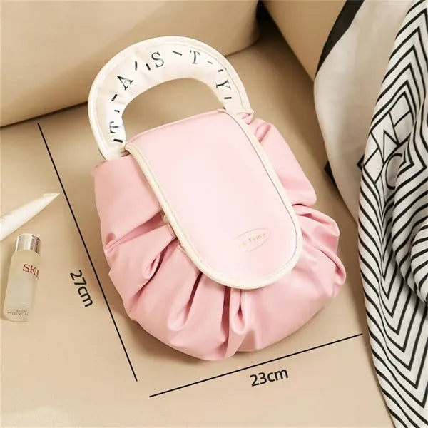 PU Drawstring Makeup Bag