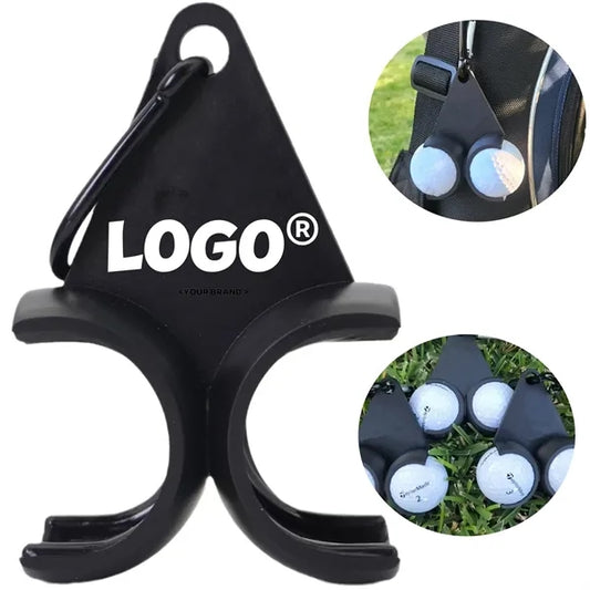 Funny Golf Ball Holder Keychain For Outdoor Sports Lovers