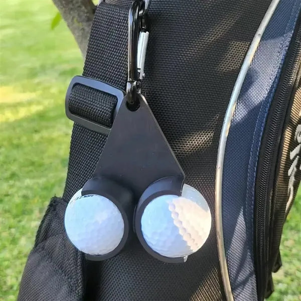 Funny Golf Ball Holder Keychain For Outdoor Sports Lovers