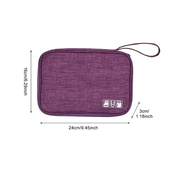 Electronic Accessories Cable Organizer Bag