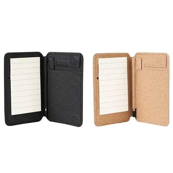 Magnetic Phone Wallet Notepad Card Holder