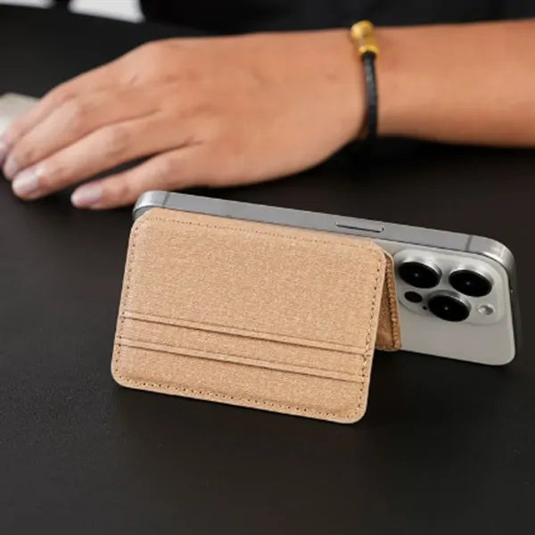 Magnetic Phone Wallet Notepad Card Holder