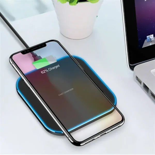 15W Ultra-Thin Wireless Charger with LED