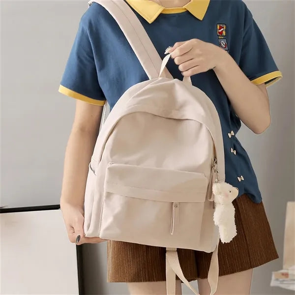 15in School Backpack For College Bookbag