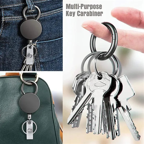 Retractable Badge Holders with Belt Clip