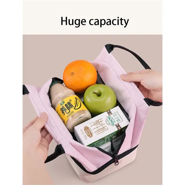 Dopamine Large Capacity Dual-Layer Lunch Bag