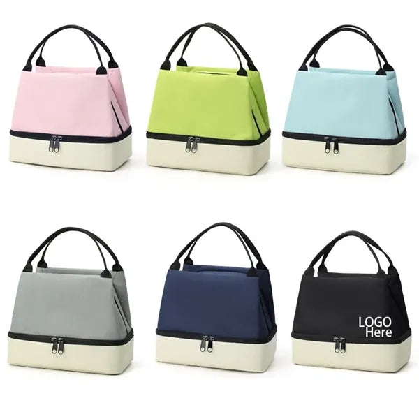 Dopamine Large Capacity Dual-Layer Lunch Bag