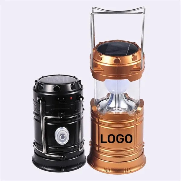 Solar Energy Camping Lantern Style Flashlight