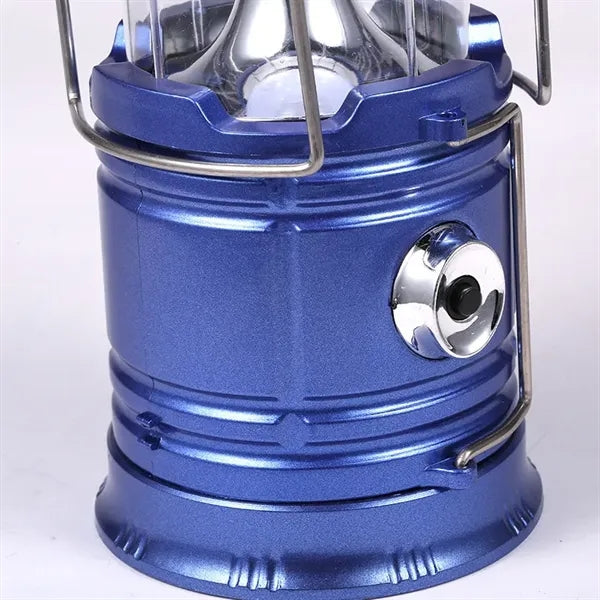 Solar Energy Camping Lantern Style Flashlight