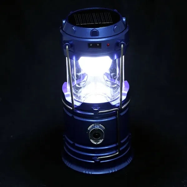 Solar Energy Camping Lantern Style Flashlight