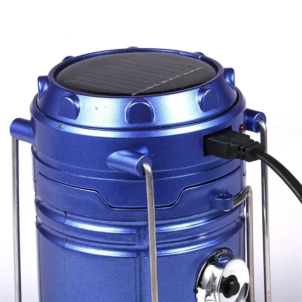 Solar Energy Camping Lantern Style Flashlight