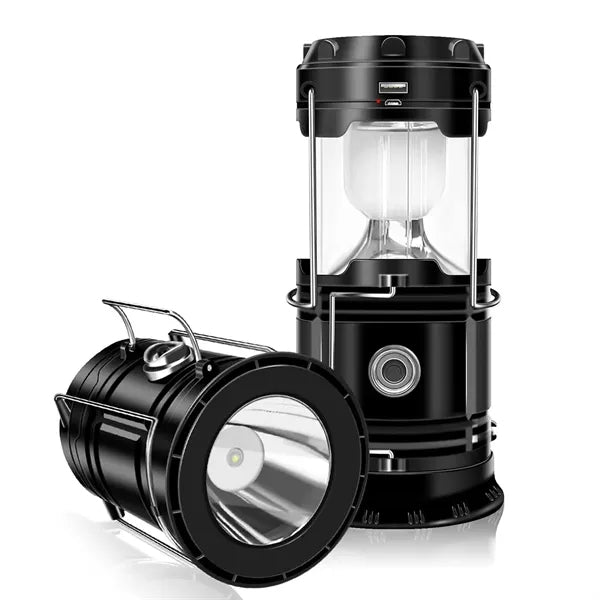 Solar Energy Camping Lantern Style Flashlight