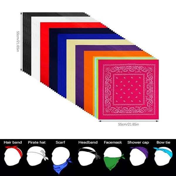Cotton Bandanna Scarf