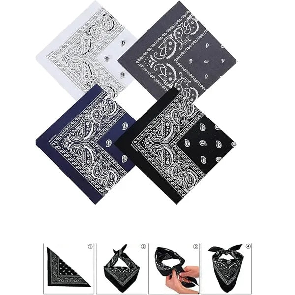 Cotton Bandanna Scarf