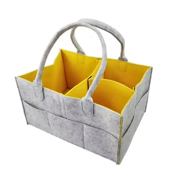 Felt Diaper Tote Organizer