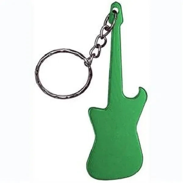 Guitar Shaped Bottle Opener Keychain