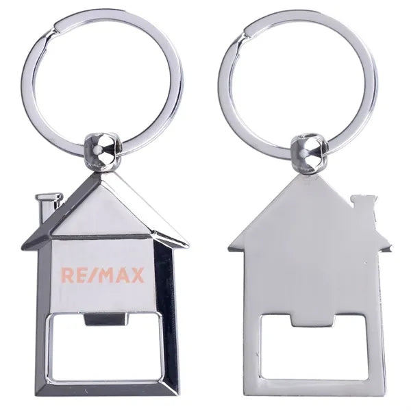 House Shaped Bottle Opener Key Holder