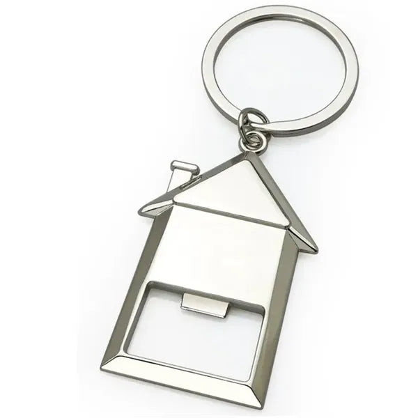 House Shaped Bottle Opener Key Holder