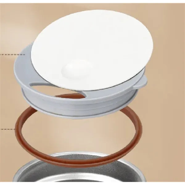 14 oz Stainless Steel Coffee Mug with a Push-Pull Lid