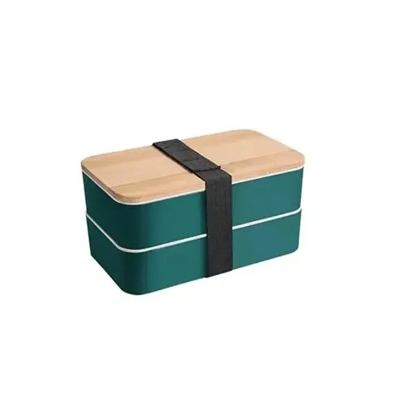 Premium Bento Bamboo Lunch Box With Compartments